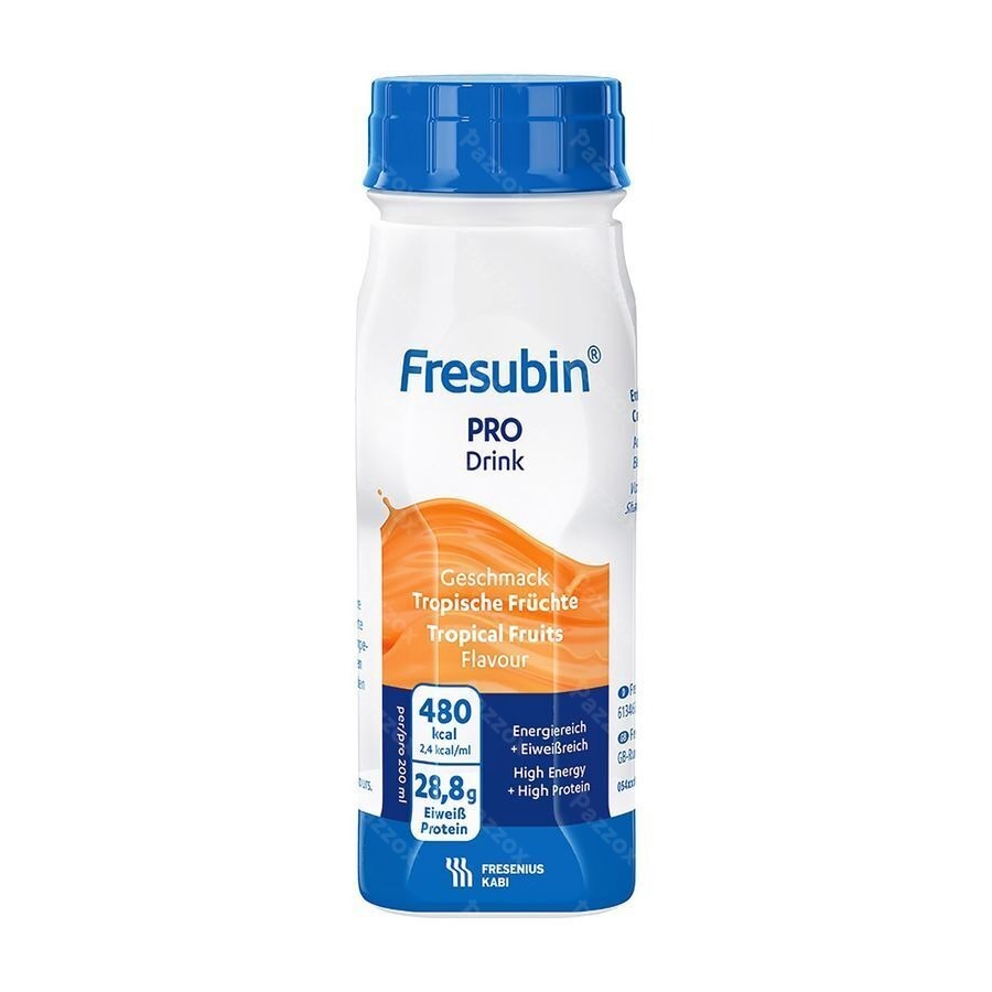 Fresubin Pro Fruits Tropicaux Fl 4x200ml