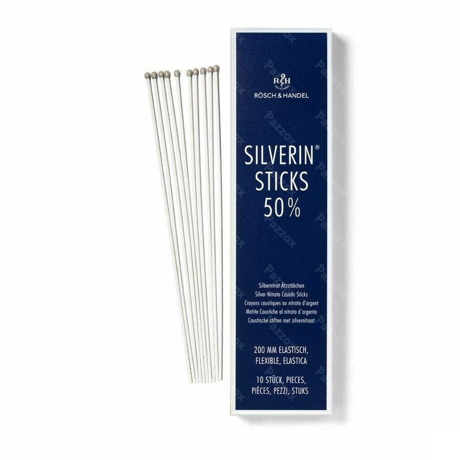 Silverin Sticks 50% 200mm Flexible 10