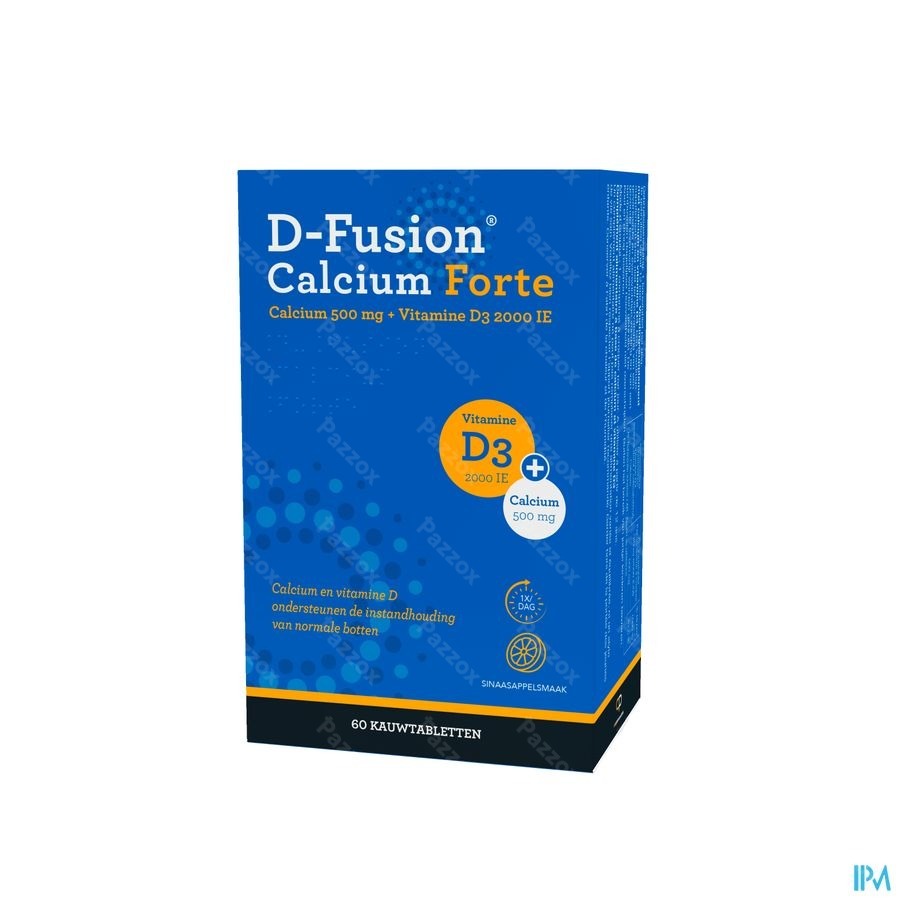 D-fusion Calcium Forte 500/2000 Comp Croq 60