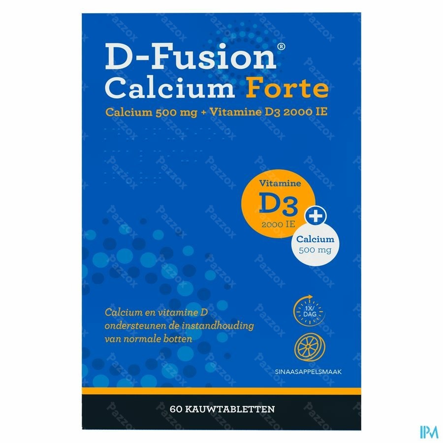 D-fusion Calcium Forte 500/2000 Comp Croq 60