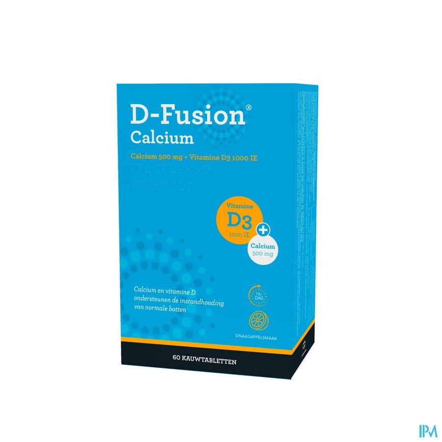 D-fusion Calcium 500/1000 Comp Croq 60
