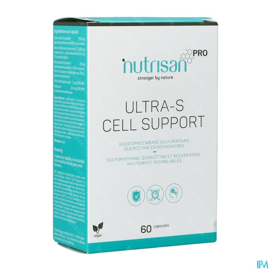 Nutrisan Ultra-s Cell Support 60 Gélules Végétariennes