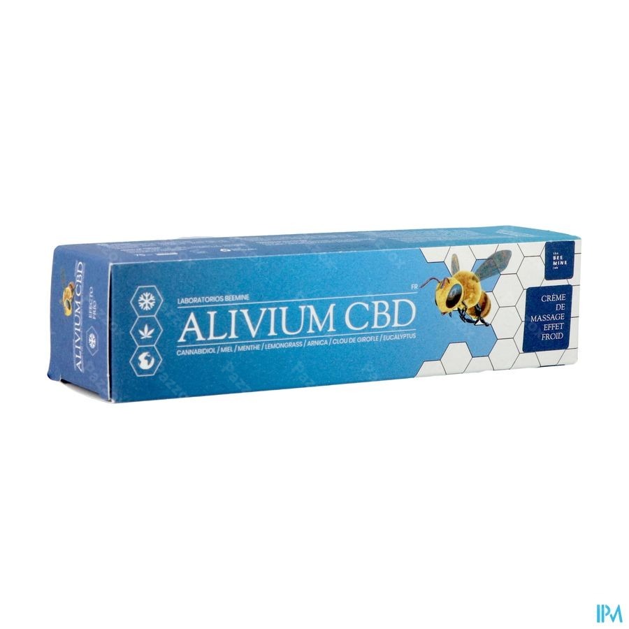 Beemine Lab Alivium Cbd Creme Massage Froid 75ml
