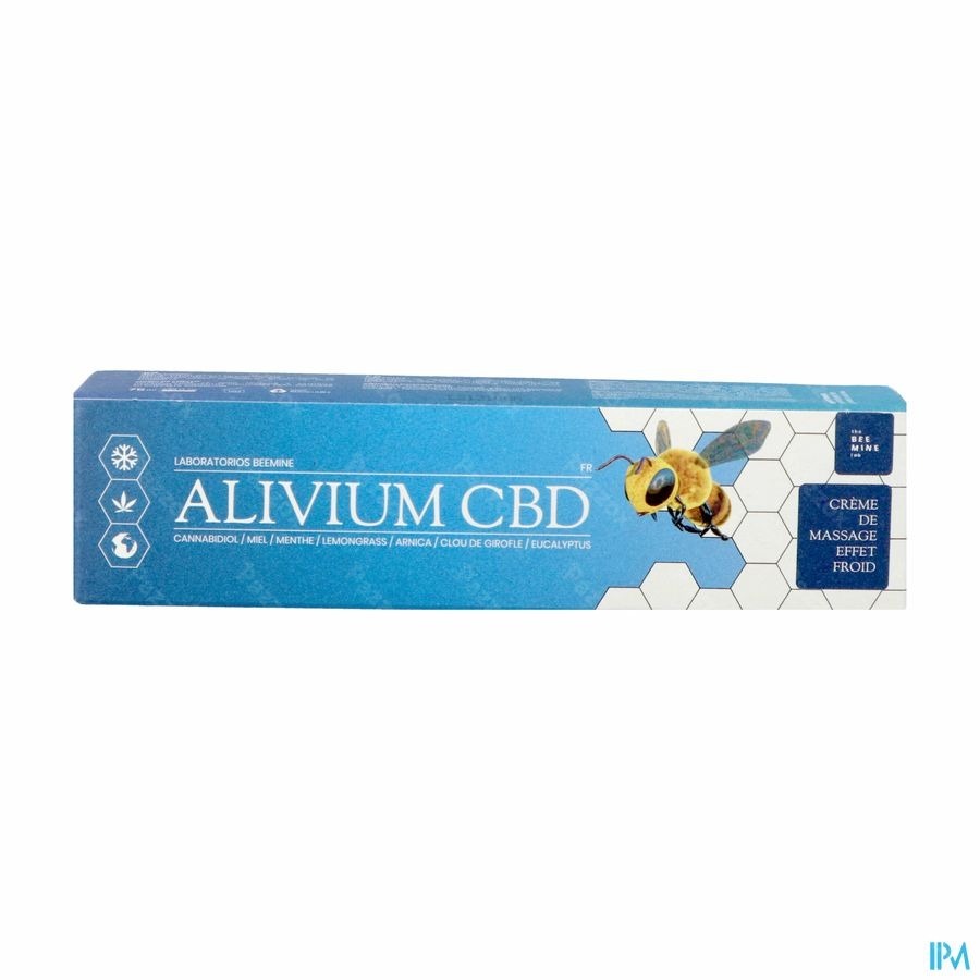 Beemine Lab Alivium Cbd Creme Massage Froid 75ml