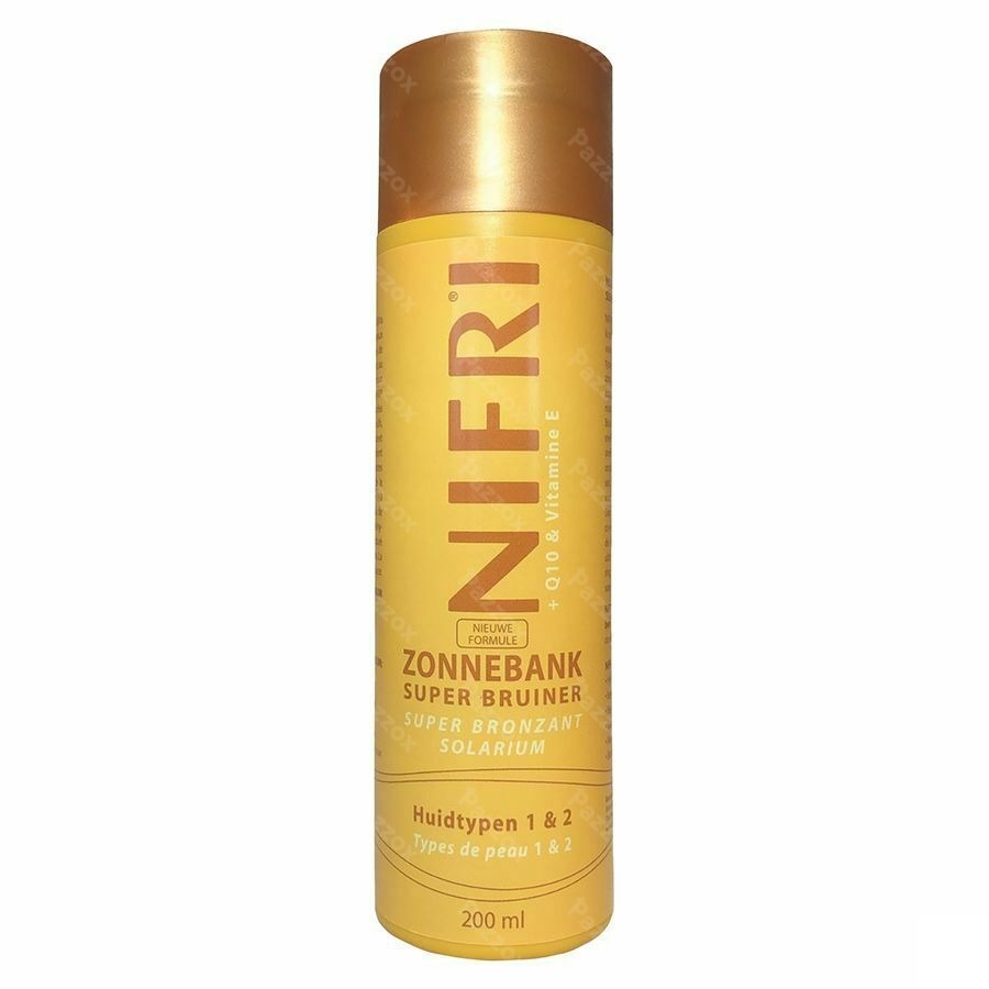 Nifri Super Bronzant Solarion Type Peau 1&2 200ml