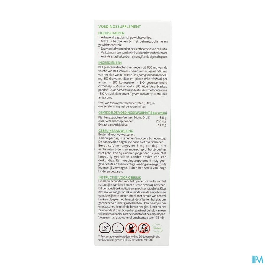 Arkofluides Ultra Bruleur Graisse Bio Amp 30x10ml