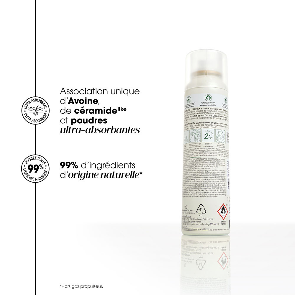 Klorane Capillaire Shampooing Sec Lait Avoine & Ceramide 150ml