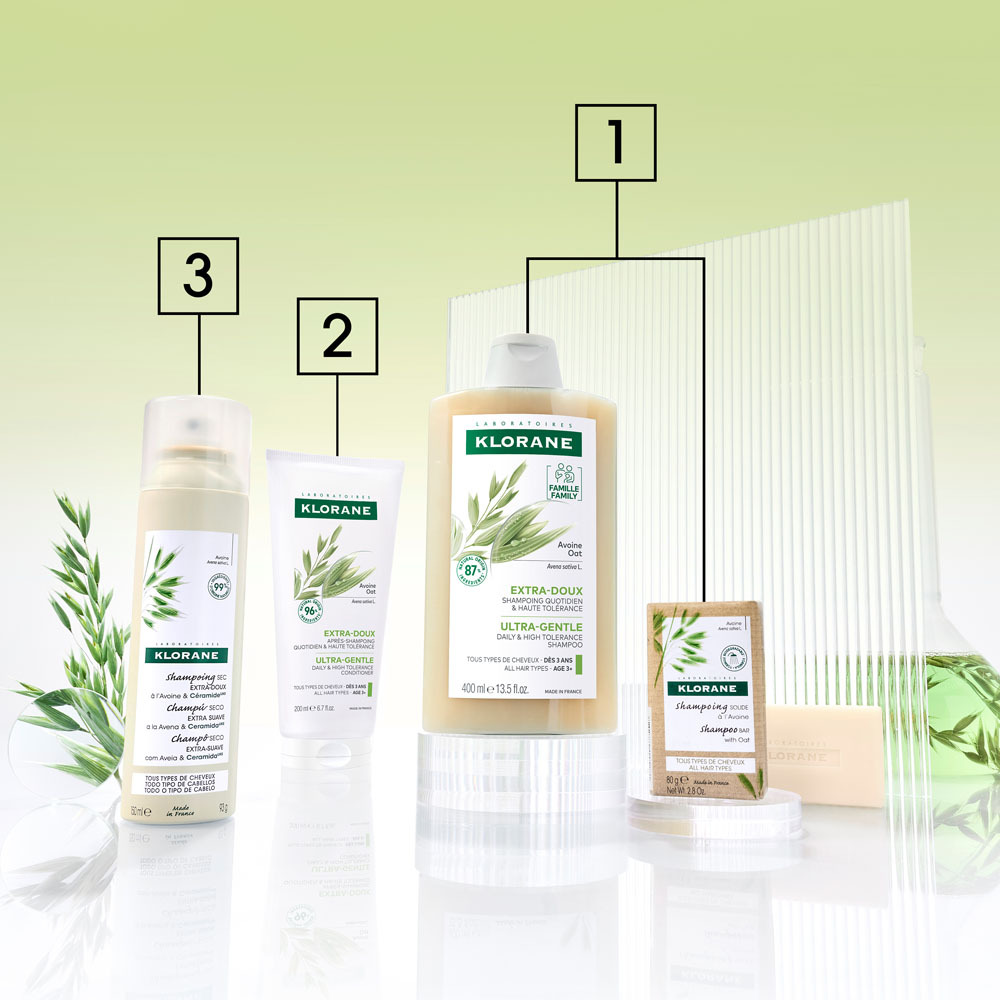 Klorane Capillaire Shampooing Sec Lait Avoine & Ceramide 150ml