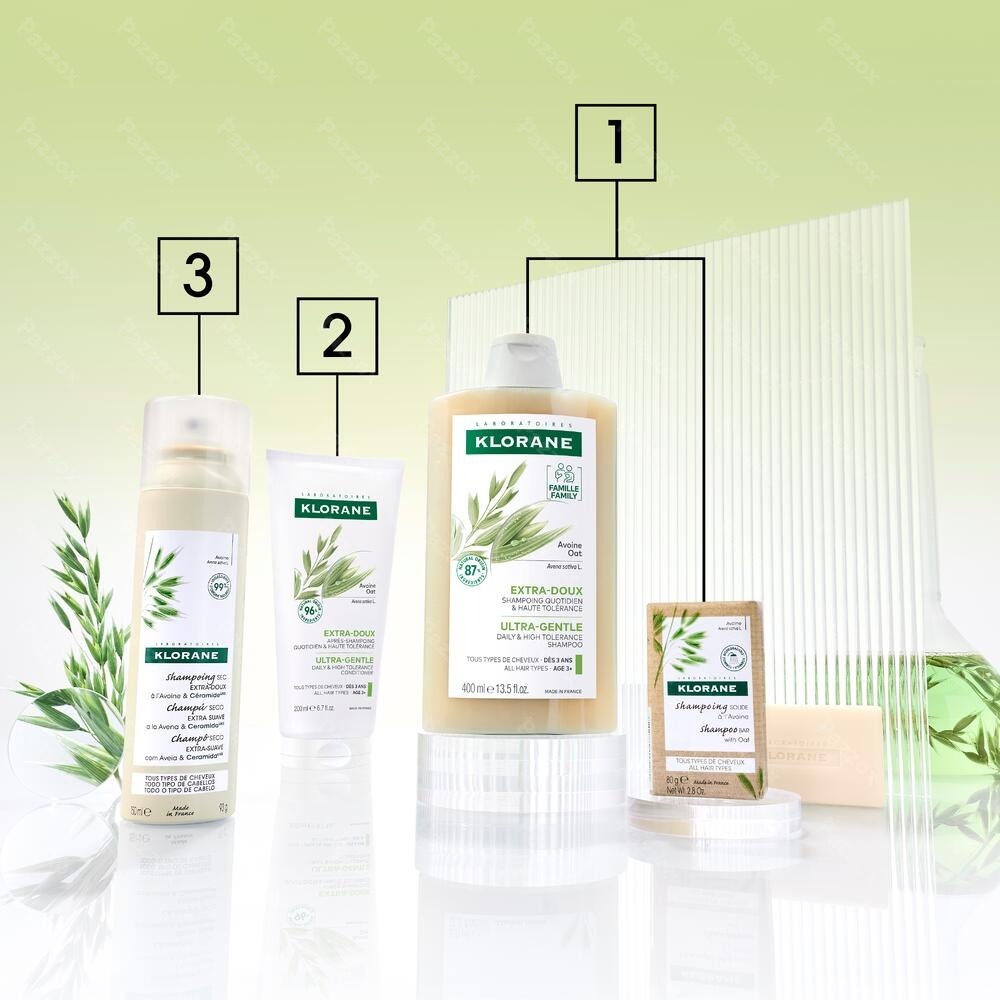 Klorane Capillaire Shampooing Sec Cheveux Bruns 150ml