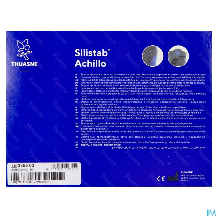 Silistab Achillo Chevillere T2 2365