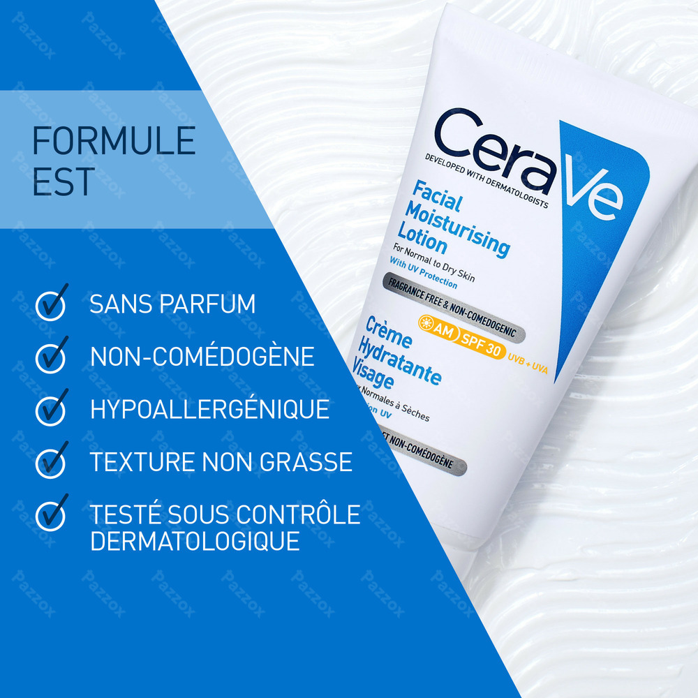 CeraVe Crème Hydratante Visage SPF30 52ml