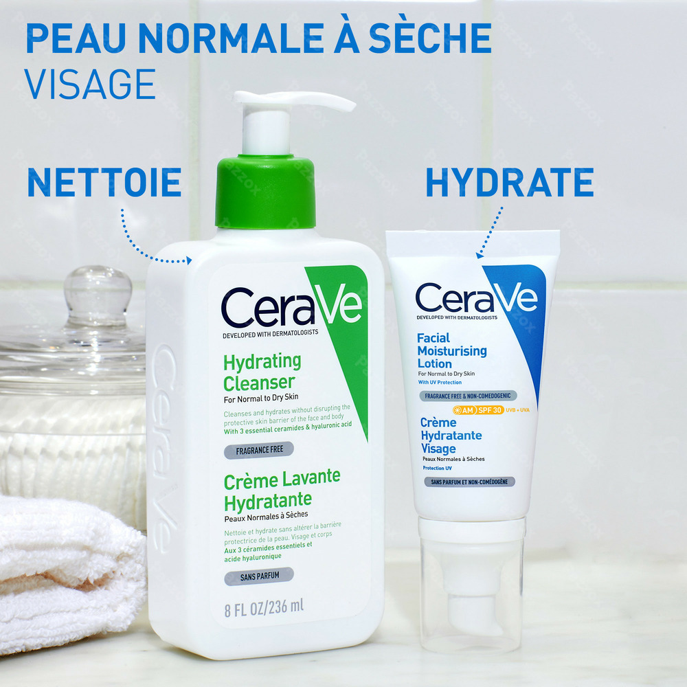 CeraVe Crème Hydratante Visage SPF30 52ml