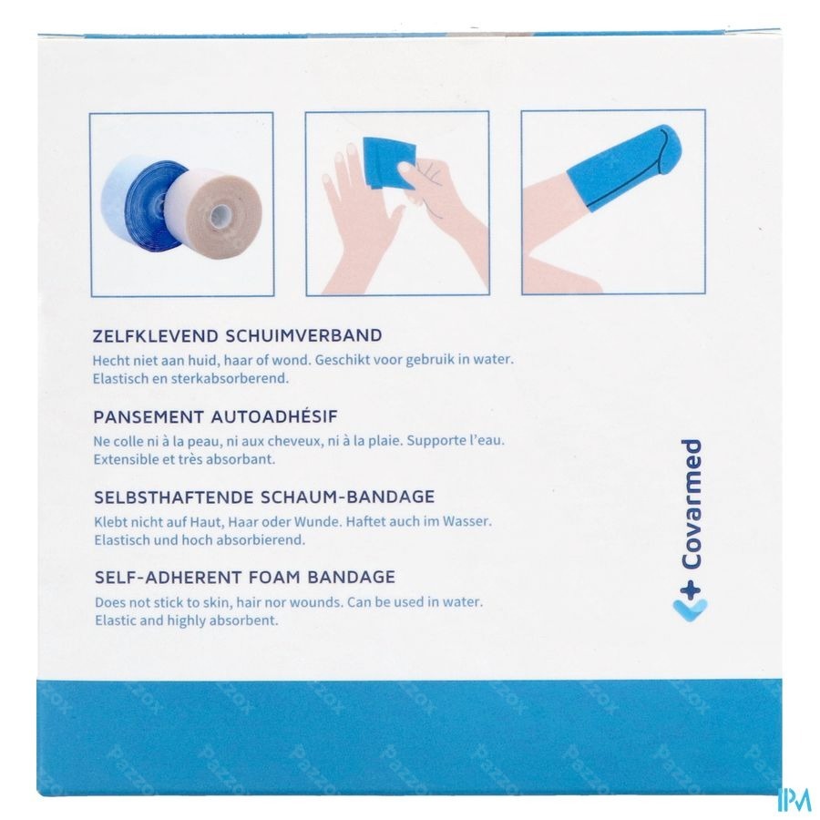 Covasoft Bandage Bleu 6cmx4,5m Covarmed