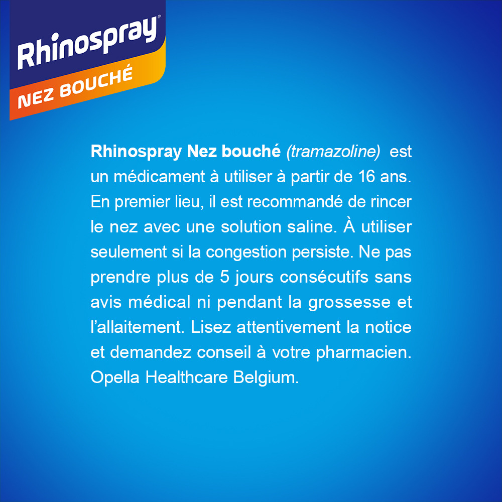 Rhinospray Nez Bouche 1,18mg/ml Spr Nasal Sol 15ml