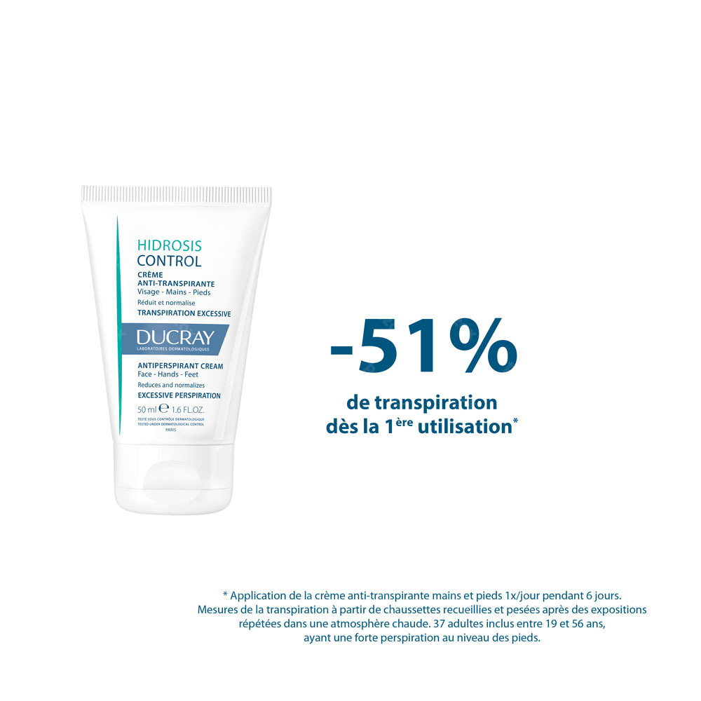 Ducray Hidrosis Control Crème 50ml