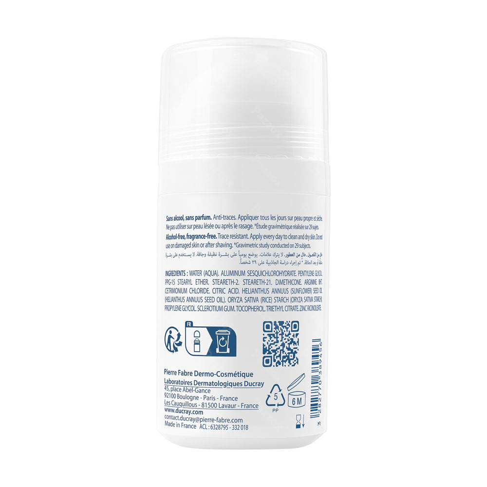 Ducray Hidrosis Control Roll-On 40ml