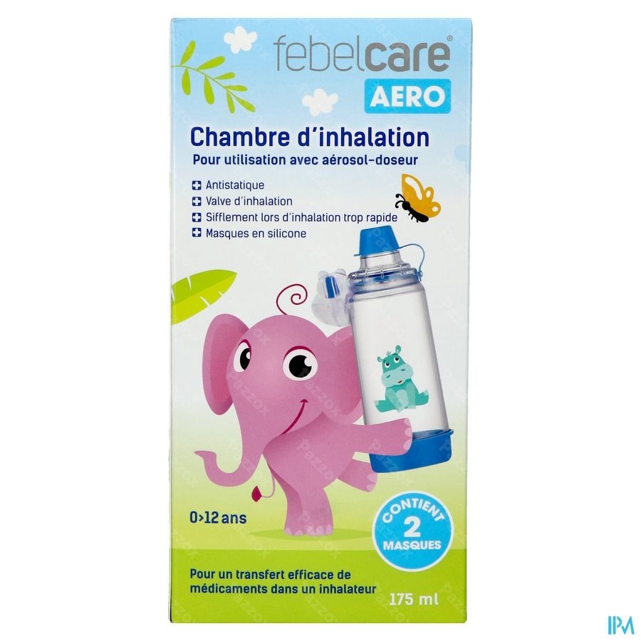 Febelcare Aero Chambre Inhalation Kids 0-12a