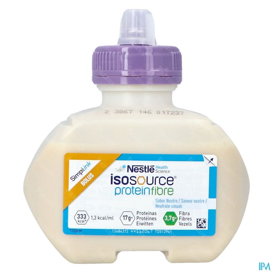 Isosource Protein Fibre Bolus 250ml