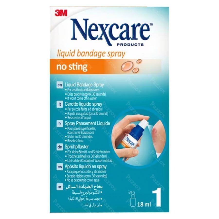 Nexcare Pansement Liquide Spray 18ml Lbs-18
