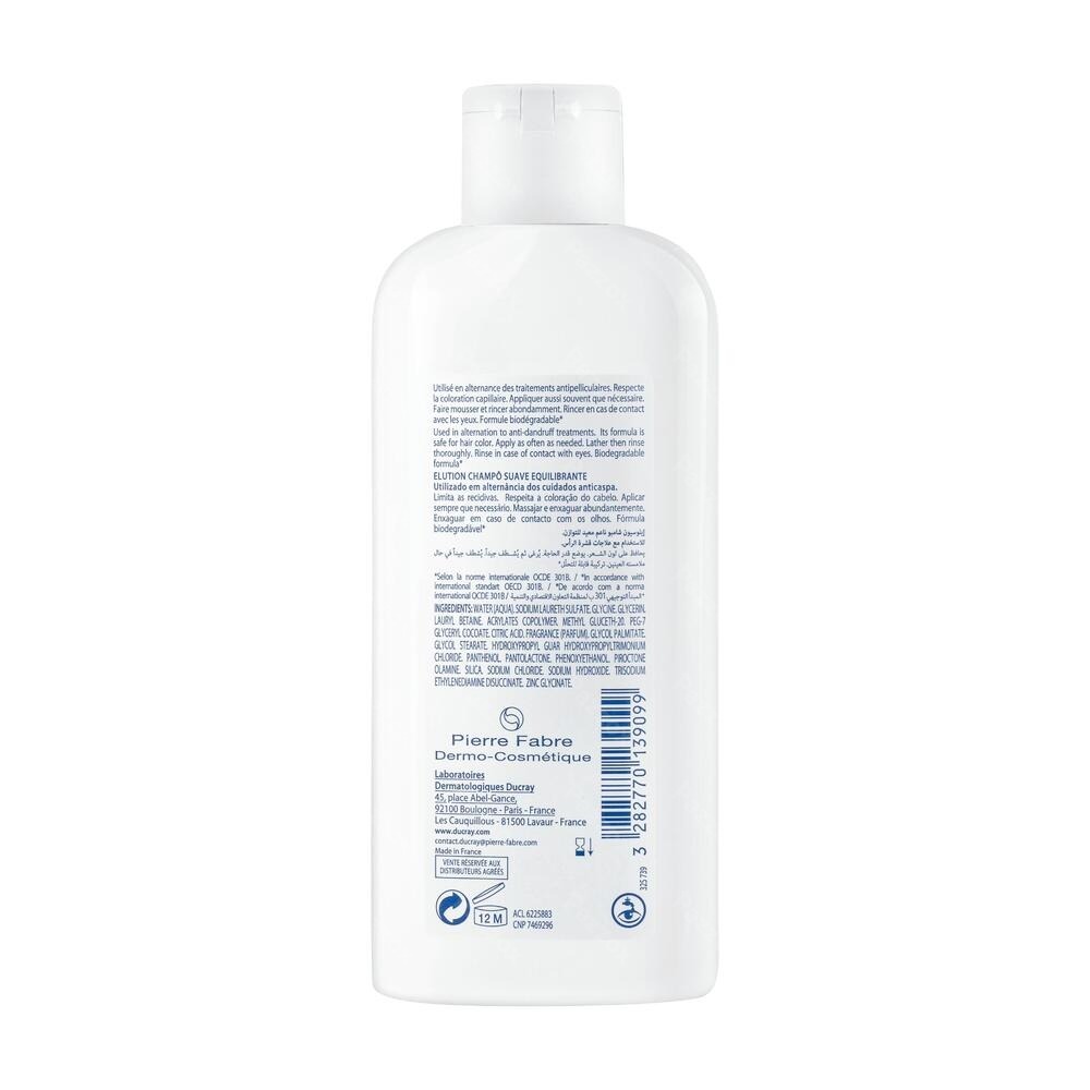 Ducray Elution Sh Doux Equilibrant 200ml Nf