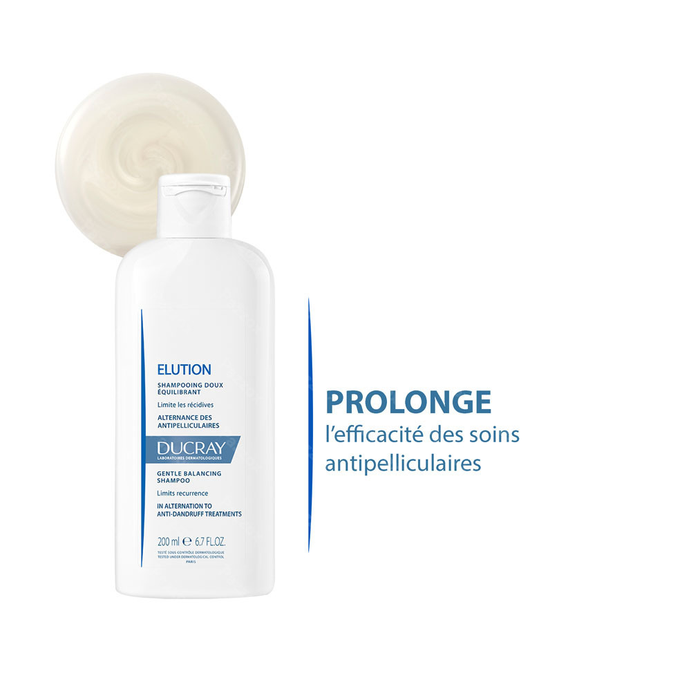 Ducray Elution Sh Doux Equilibrant 400ml Nf