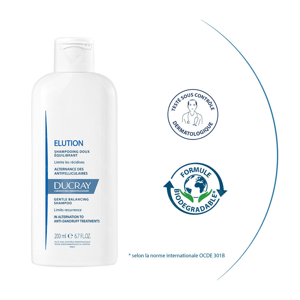 Ducray Elution Sh Doux Equilibrant 400ml Nf