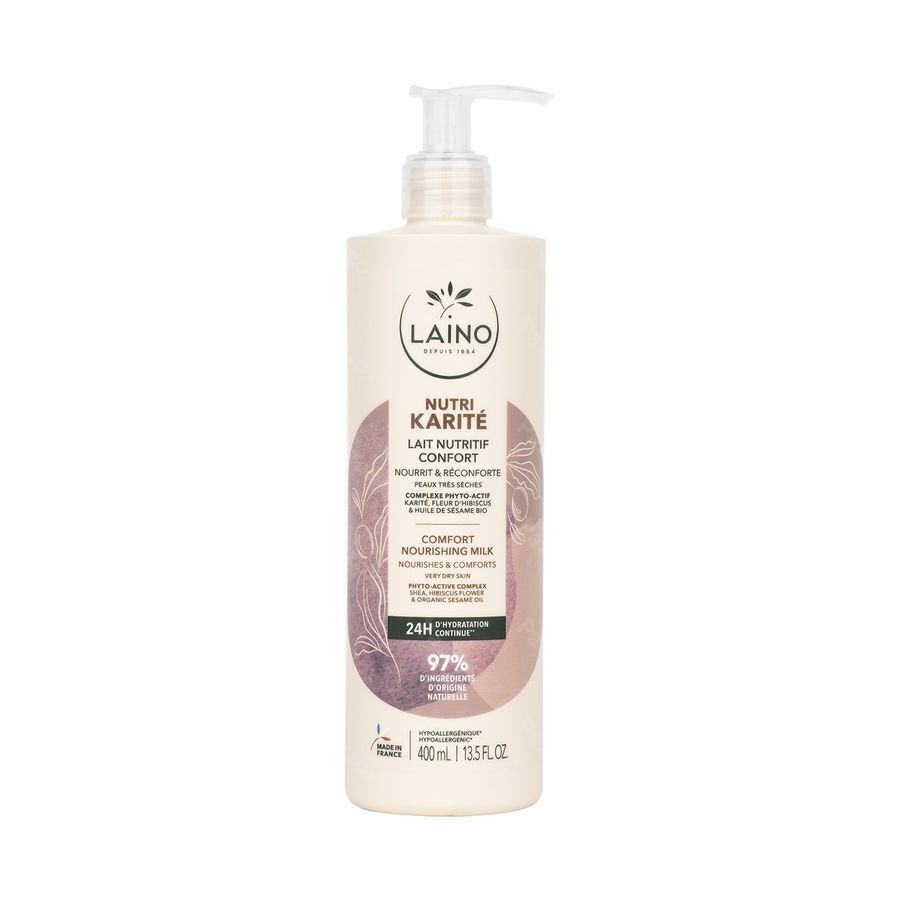 Laino Lait Nutritif Confort Karite 400ml