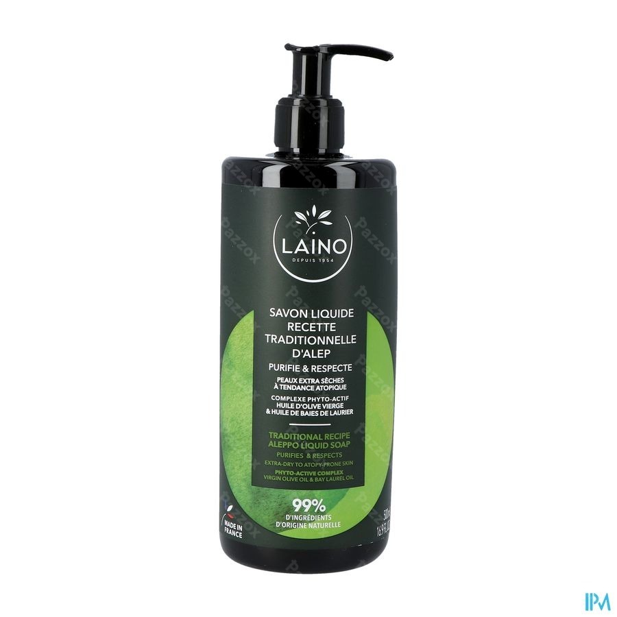 Laino Savon Alep Liquide Flacon 500ml