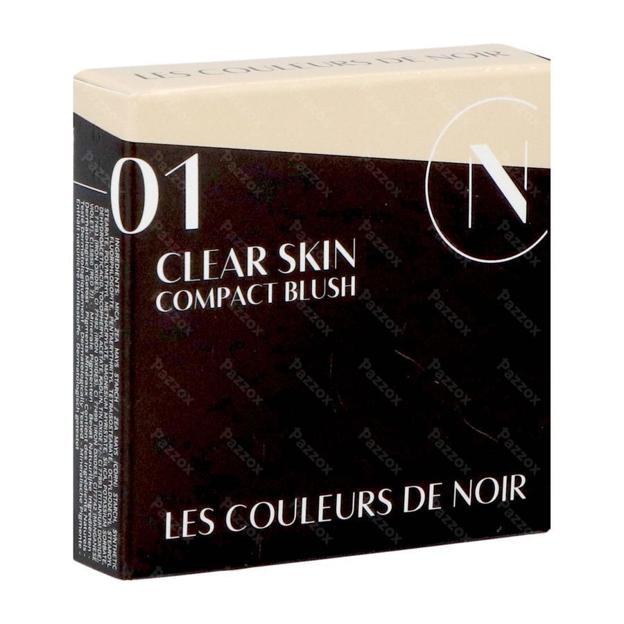 Couleurs De Noir Soft Touch Blush S/talc 01