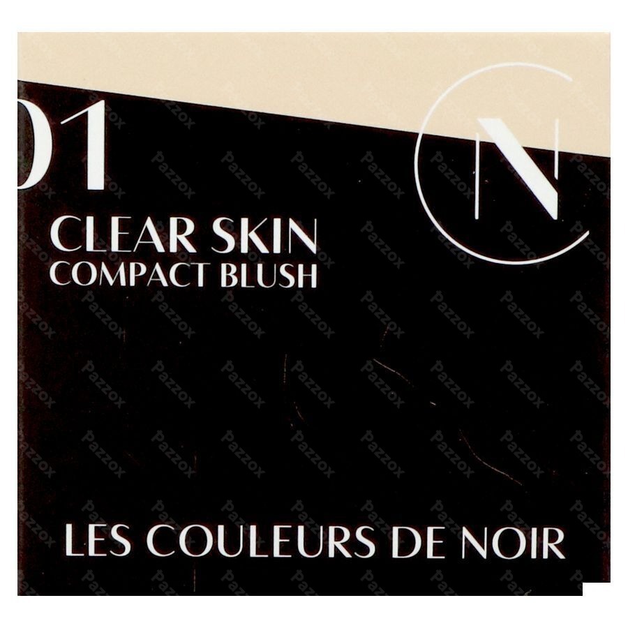 Couleurs De Noir Soft Touch Blush S/talc 01
