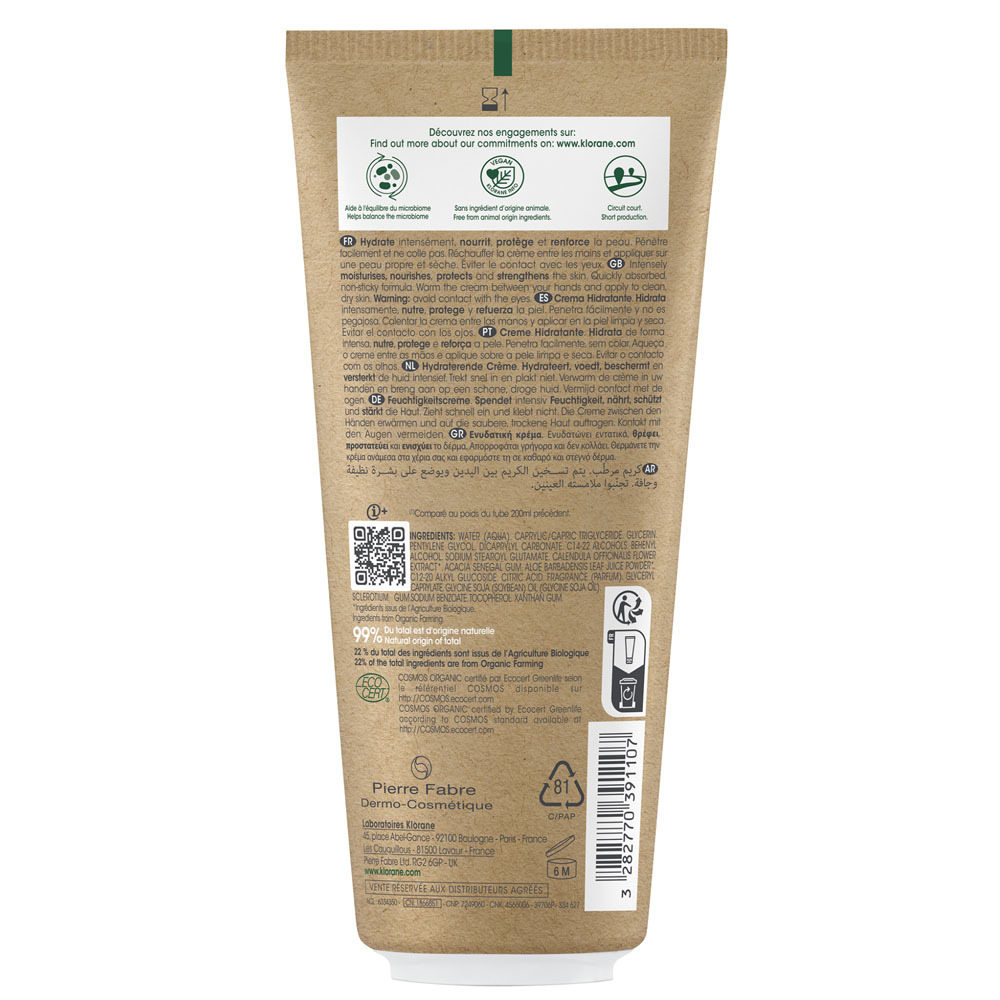 Klorane Bb Creme Hydratante Bio 200ml