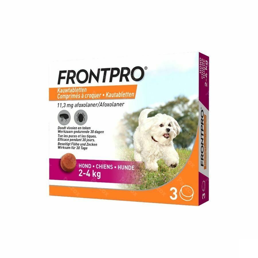 Frontpro 11mg >2-4kg Chien Comp Croq 3
