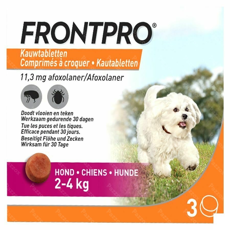 Frontpro 11mg >2-4kg Chien Comp Croq 3