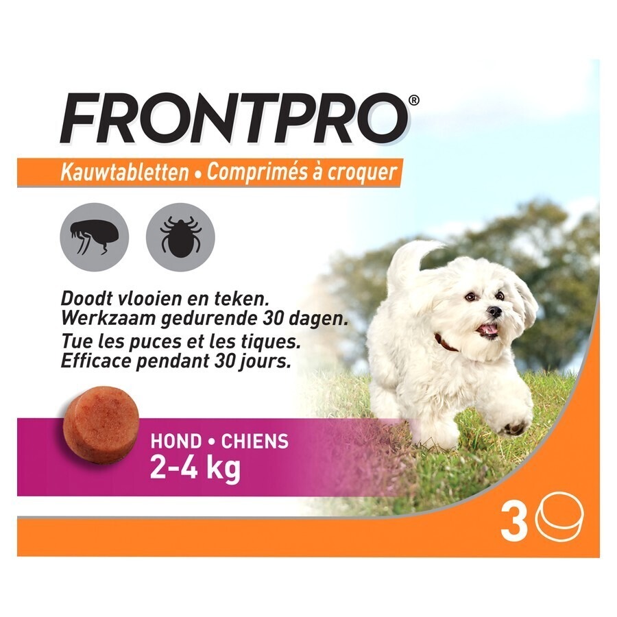 Frontpro 11mg >2-4kg Chien Comp Croq 3