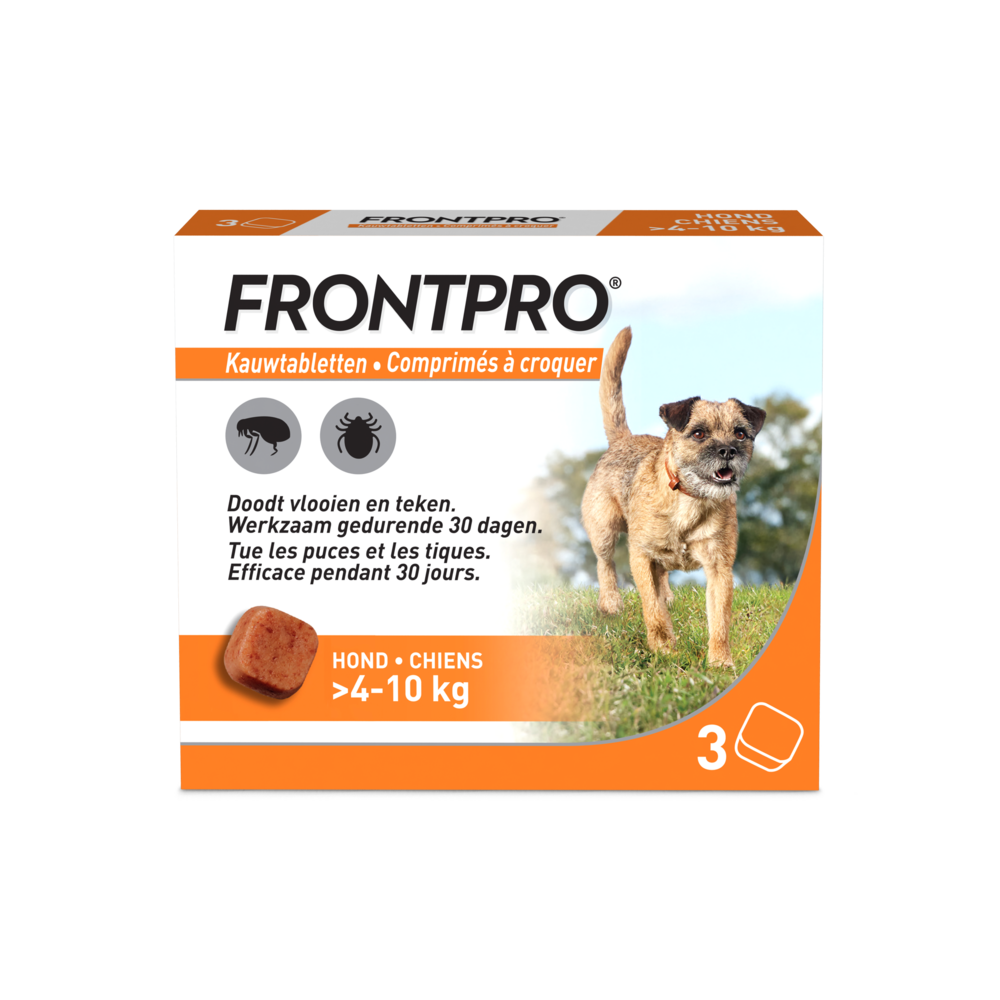 Frontpro 28mg >4-10kg Chien Comp Croq 3