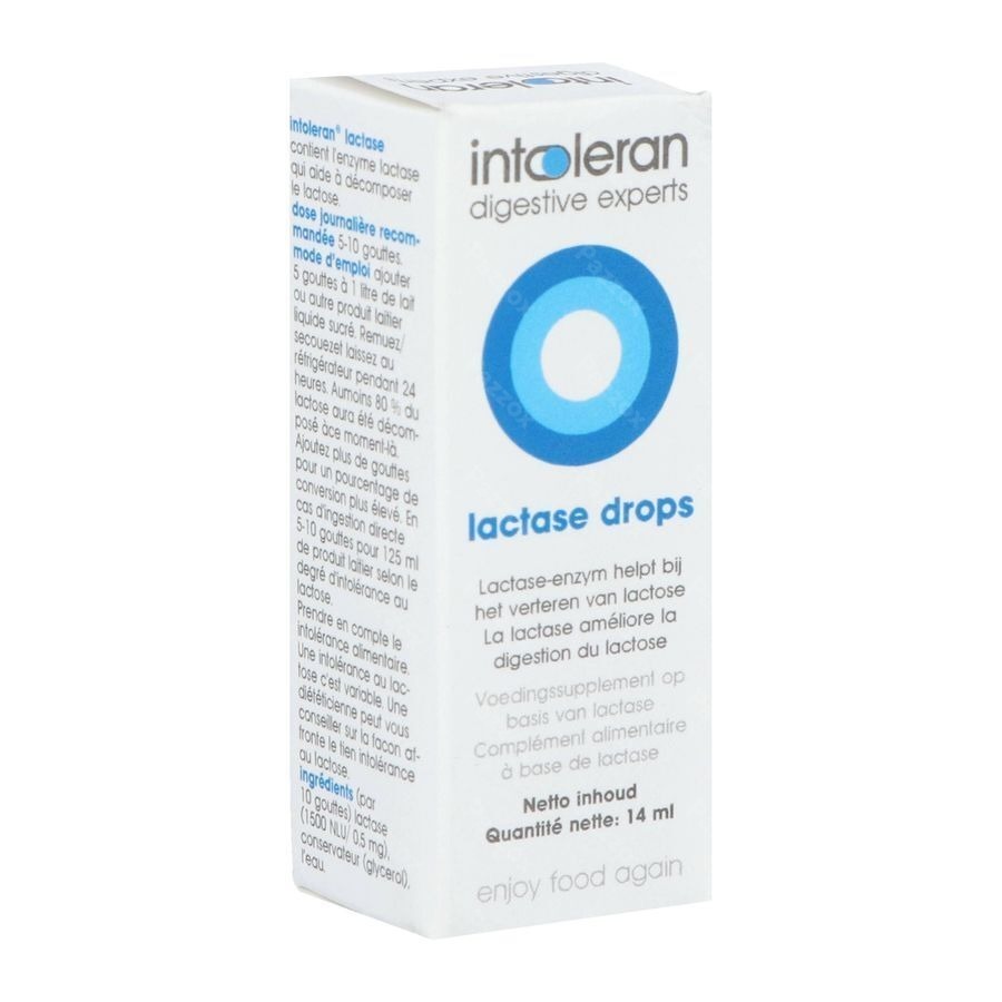 Intoleran Lactase Drops 14ml