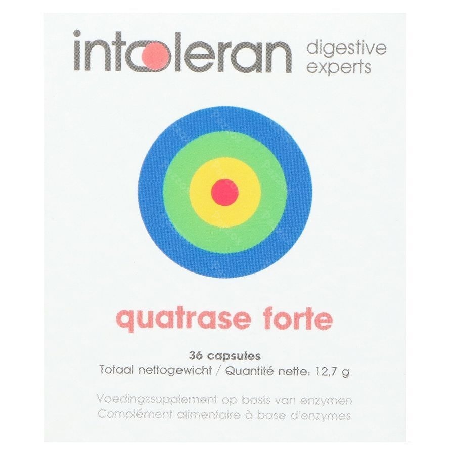 Intoleran Quatrase Forte Caps 36
