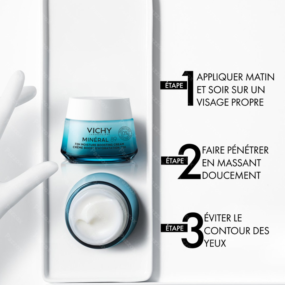 Vichy Minéral 89 Crème Boost D'Hydratation 72h