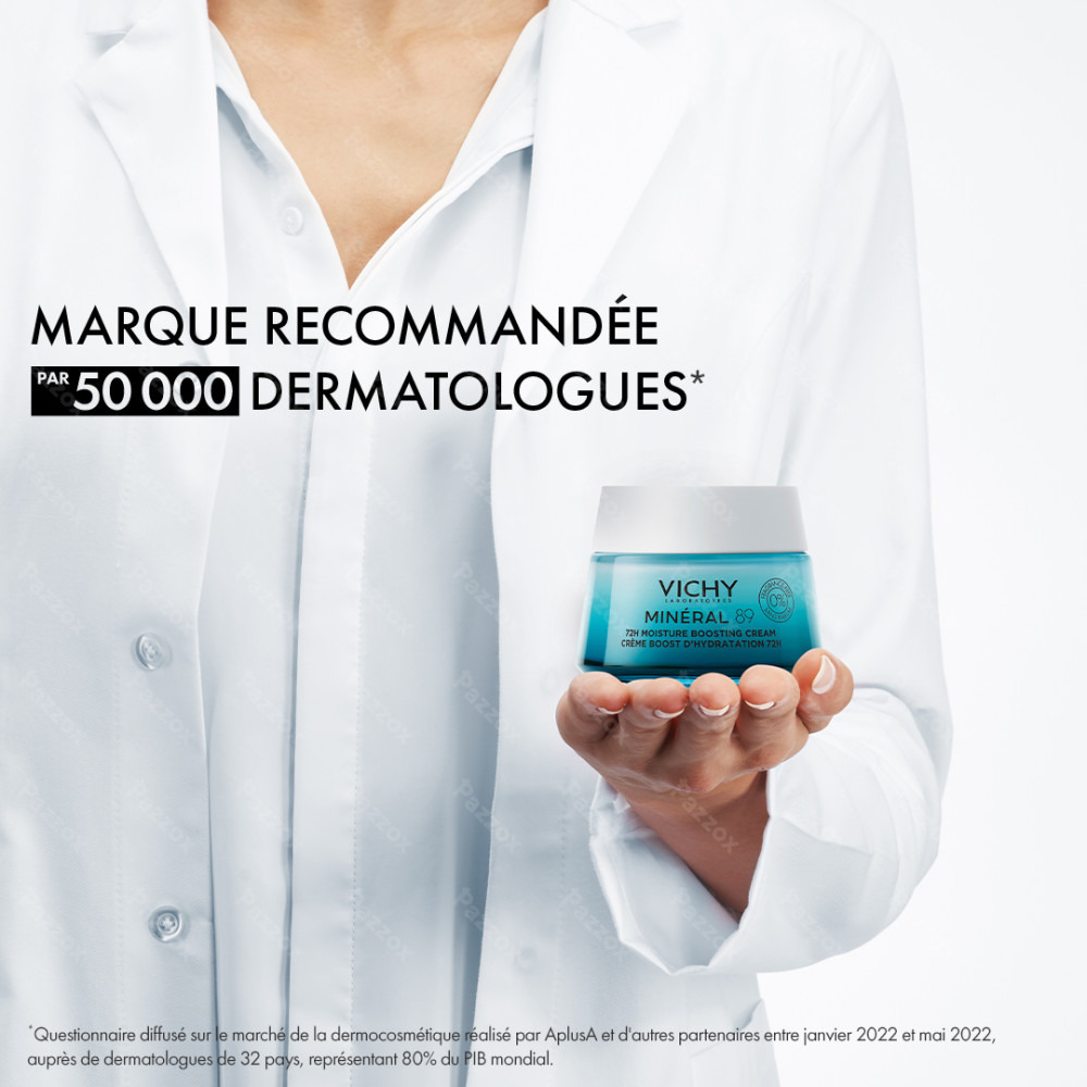 Vichy Minéral 89 Crème Boost D'Hydratation 72h