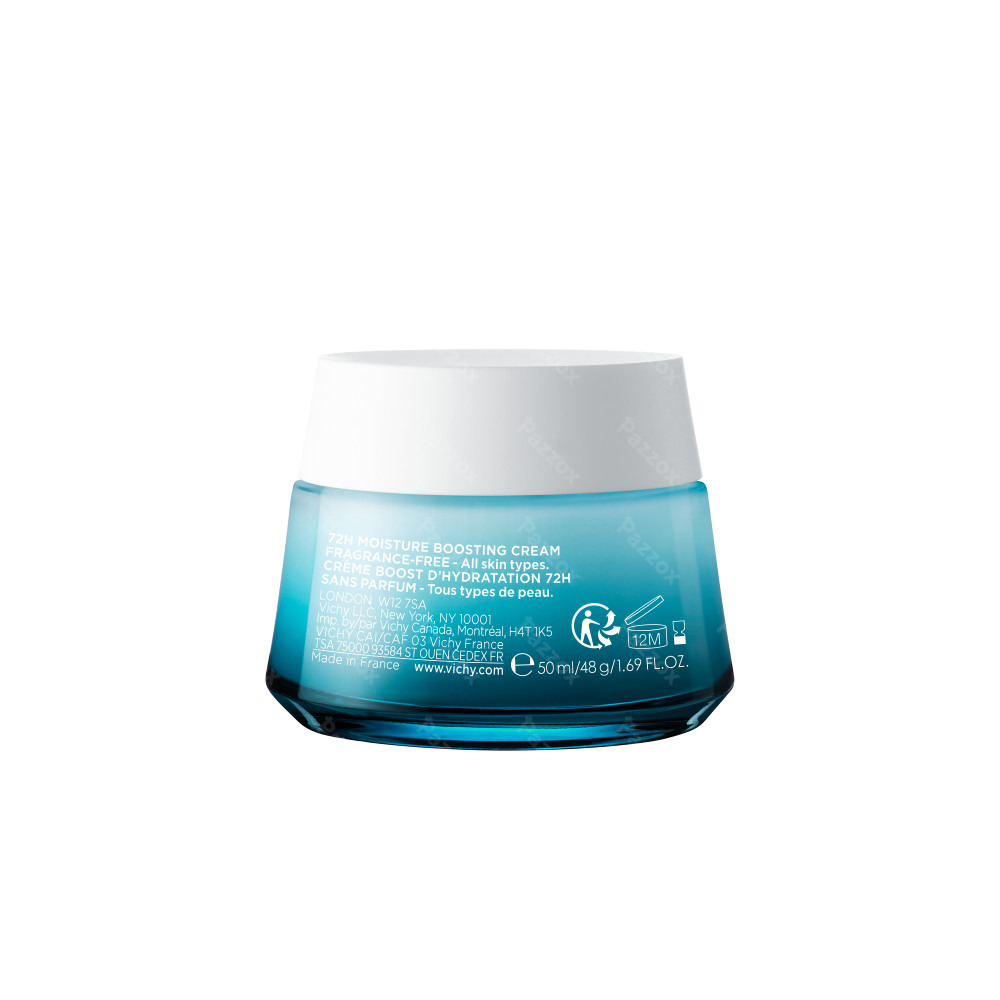 Vichy Minéral 89 Crème Boost D'Hydratation 72h