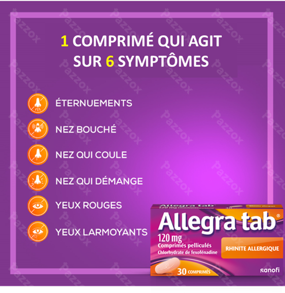 Allegra Tab Comprimés 30x120mg