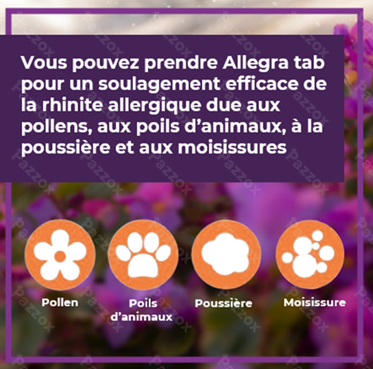 Allegra Tab Comprimés 30x120mg