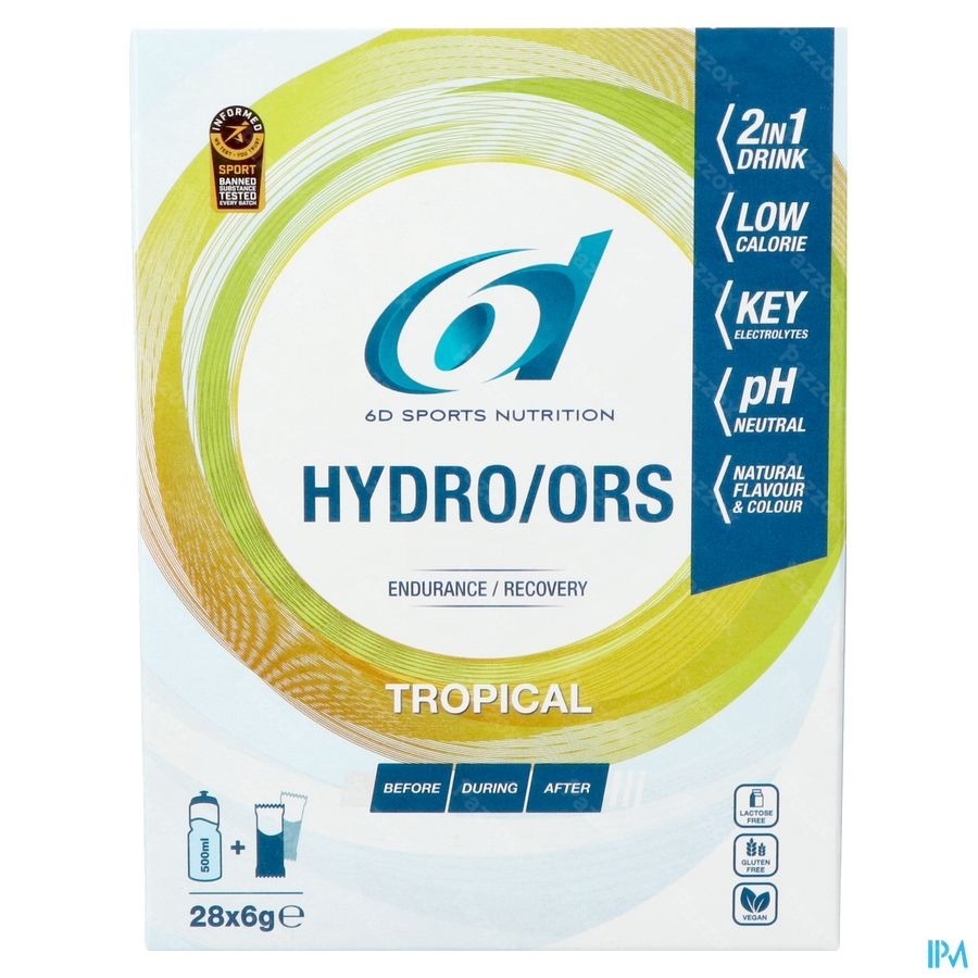 6d Hydro Ors Tropical Sach 28x6g