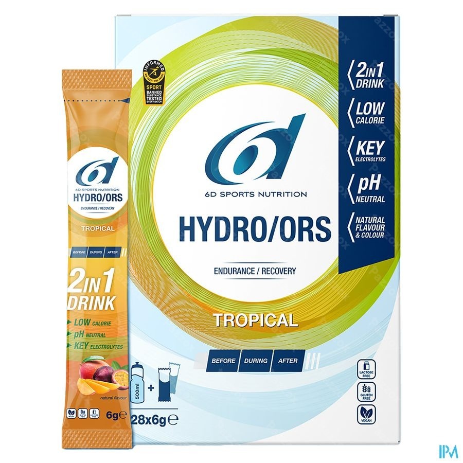 6d Hydro Ors Tropical Sach 28x6g