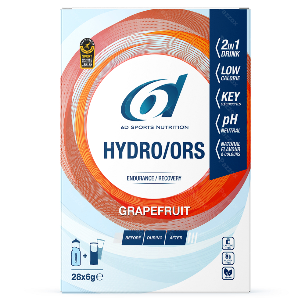 6d Hydro Ors Grapefruit Sach 28x6g