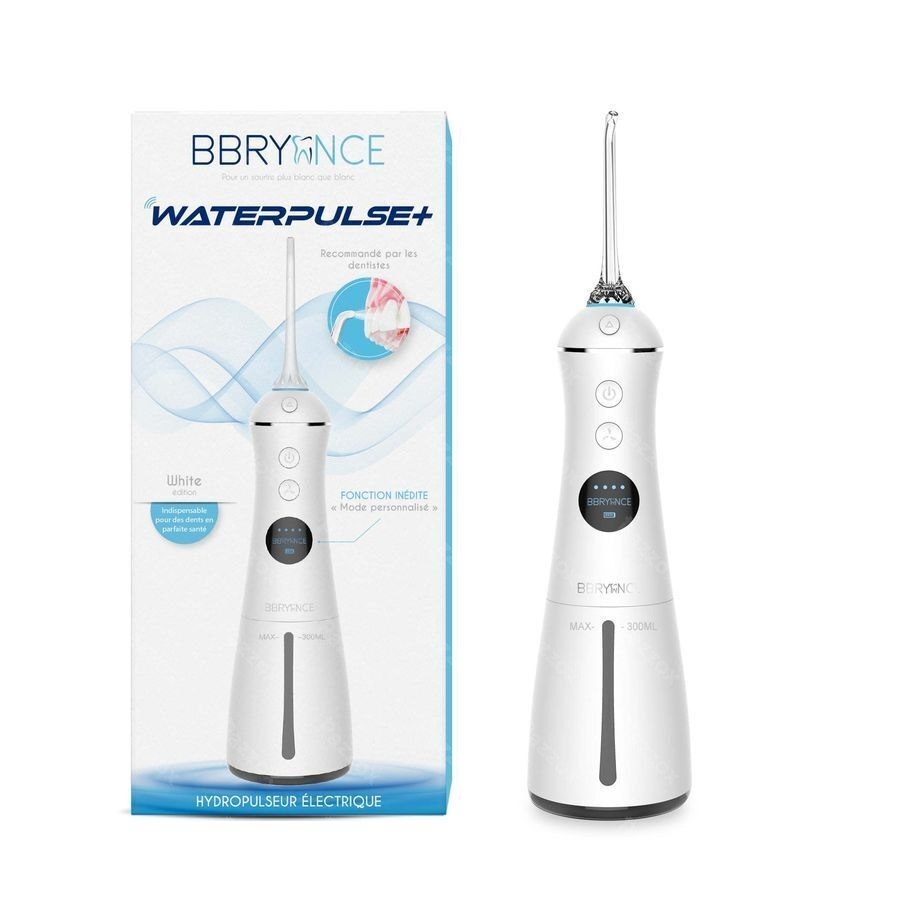 Bbryance Waterpulse Jet Dentaire Electrique Blanc