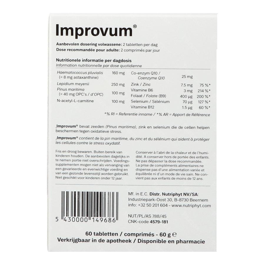 Improvum Comp 60 Nutriphyt Nf
