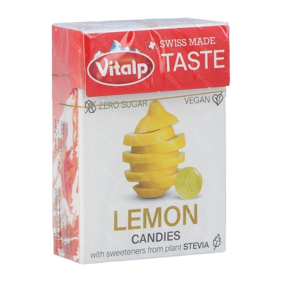 Vitalp Bonbon Citron S/sucre Stevia 25g