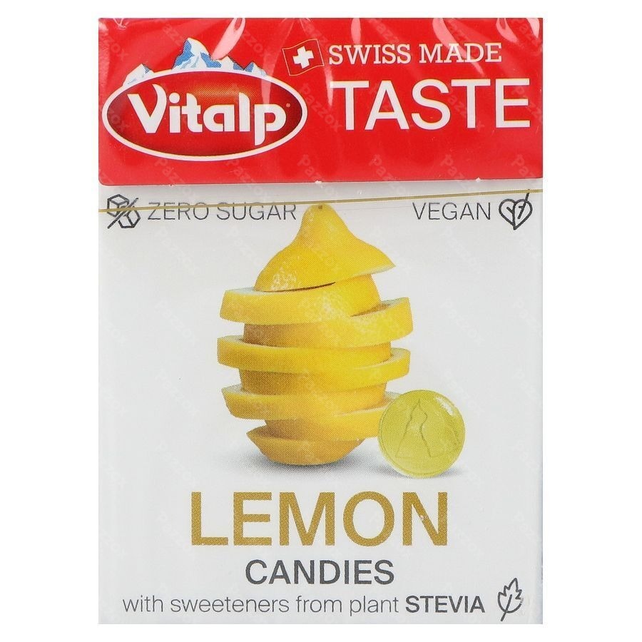 Vitalp Bonbon Citron S/sucre Stevia 25g