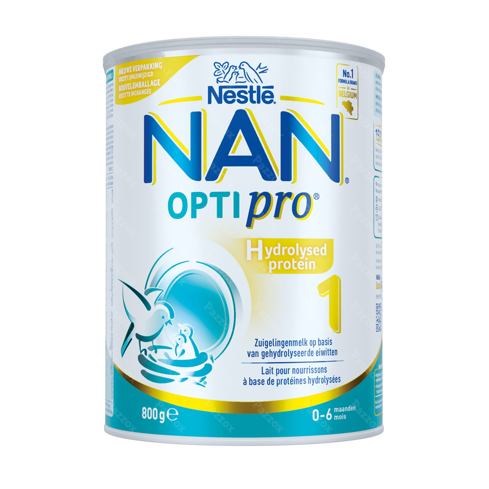 Nan Optipro Hydrolysed protein 1 Lait pour Nourrissons 800g